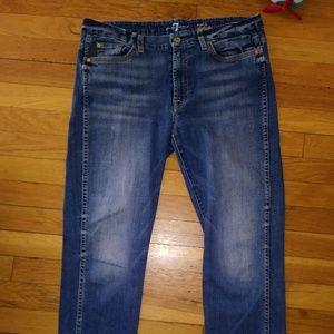 7 for all mankind size 32 straight jeans